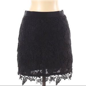 AEO Crochet Lace Mini Skirt